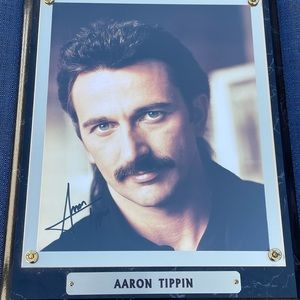 Aaron Tippin Autographed & Pro Mounted 1995